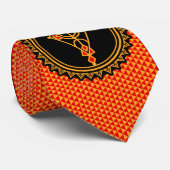 MOTIF KABYLE AMAZIGH SYMBOLE DE BERBERBERBERES STROPDAS (Opgerold)