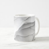 🌊 Motif Marbré Épué en Moderne 🌊 Koffiemok (Voorkant rechts)