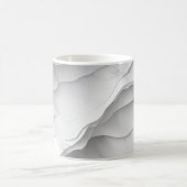 🌊 Motif Marbré Épué en Moderne 🌊 Koffiemok (Center)