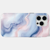 🎨 Motif Marbré Pastel Doux en Elegant 🎨 Case-Mate iPhone Case (Achterkant (horizontaal))