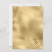 Motif-moslimbruiloft van Cream en Gold Asian Kaart (Achterkant)