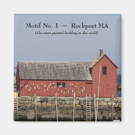 Motif No. 1 ~ Rockport MA Magneet