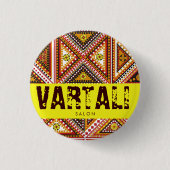 Motif Pattern Vartali Round Button (Voorkant)