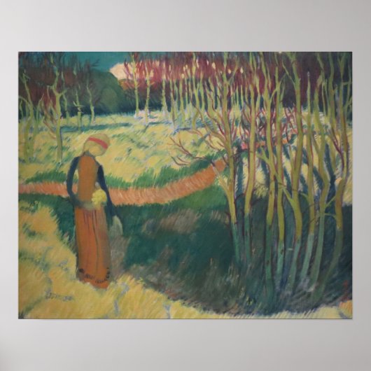 Motif Romanesque van Maurice Denis -  kunst Poster (Voorkant)