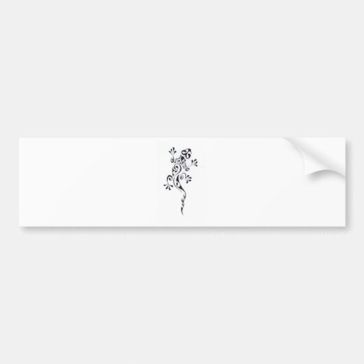 Motif-tatouage-lezard-polyn-sien Bumpersticker (Voorkant)
