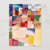 Motif van Hammamet (1914) schilderij van Paul Klee Briefkaart (Voorkant)