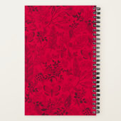Motifs rojo - Cuaderno personalizado/Personalized Notitieboek (Achterkant)