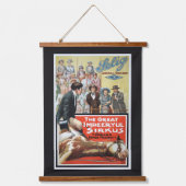 Motion Afbeelding voor de grote onstuimige Sirkus Hangend Wandkleed (Voorkant)