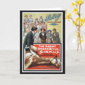 Motion Afbeelding voor de grote onstuimige Sirkus Kaart (Gele Bloem)