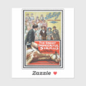 Motion Afbeelding voor de grote onstuimige Sirkus Sticker (Vel)