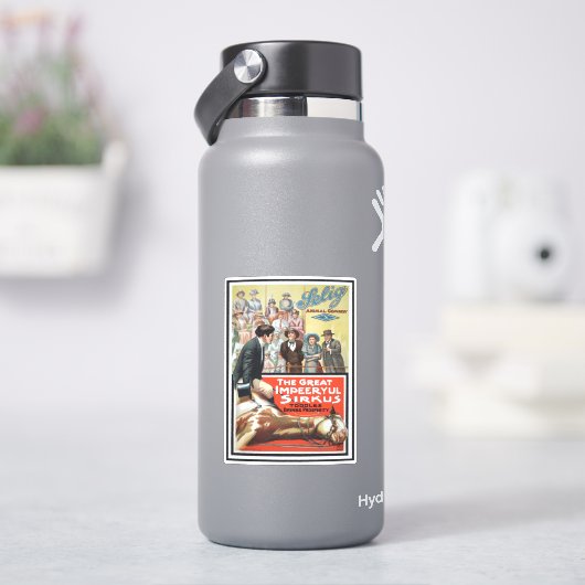 Motion Afbeelding voor de grote onstuimige Sirkus Sticker (HydroFlask)