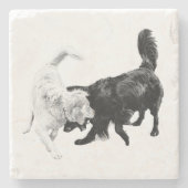 Motion Between Friends Stenen Onderzetter (Voorkant)