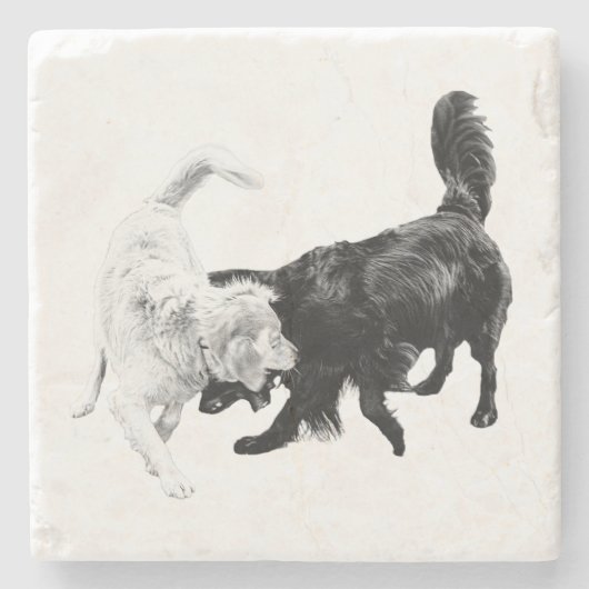 Motion Between Friends Stenen Onderzetter (Voorkant)