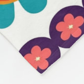 Motion Bloom Symphony Fleece Deken (Hoek)