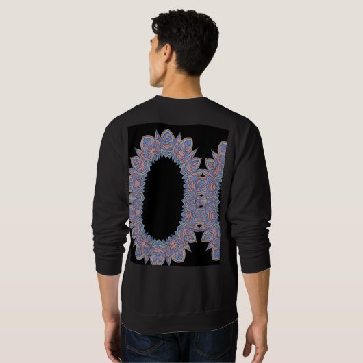 Motion Blur Basic Sweatshirt (Achterkant volledig)