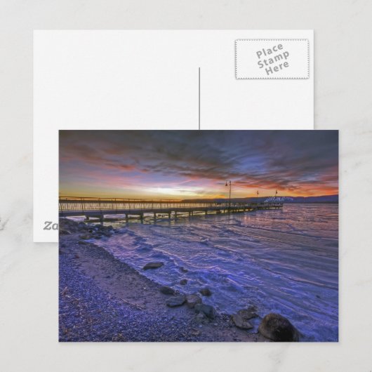 Motioneloze actie briefkaart (Voorkant / Achterkant)