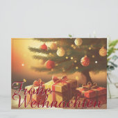 Motiv, mit Geschenken unterm Weihnachtsbaum 37016 (Staand voorkant)