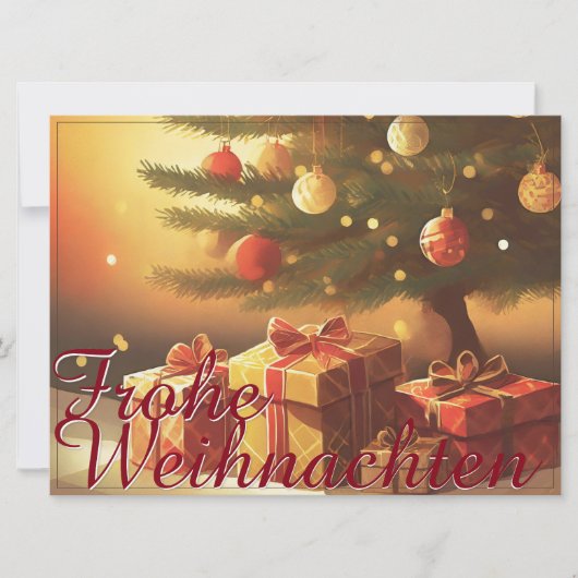 Motiv, mit Geschenken unterm Weihnachtsbaum 37016 (Voorkant)