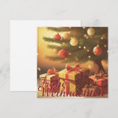 Motiv, mit Geschenken unterm Weihnachtsbaum 37016 (Voorkant / Achterkant)