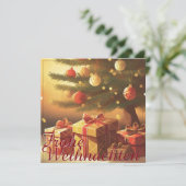 Motiv, mit Geschenken unterm Weihnachtsbaum 37016 (Staand voorkant)