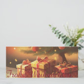 Motiv, mit Geschenken unterm Weihnachtsbaum 37016 (Staand voorkant)