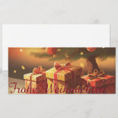 Motiv, mit Geschenken unterm Weihnachtsbaum 37016 (Voorkant / Achterkant)