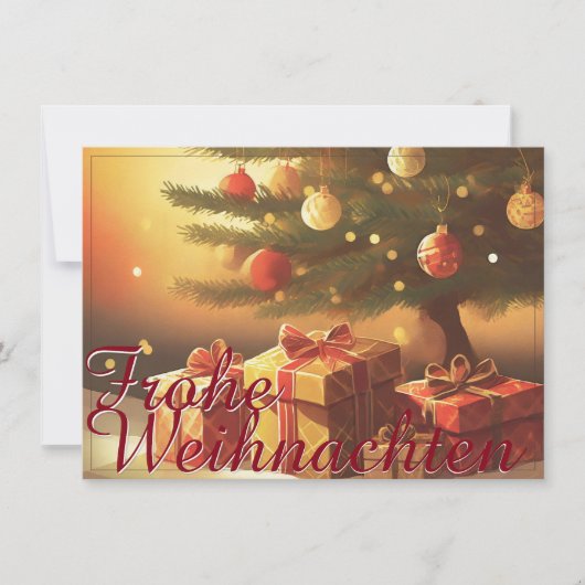 Motiv, mit Geschenken unterm Weihnachtsbaum 37016 (Voorkant)