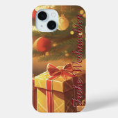Motiv, mit Geschenken unterm Weihnachtsbaum 37016 Case-Mate iPhone Case (Achterkant)