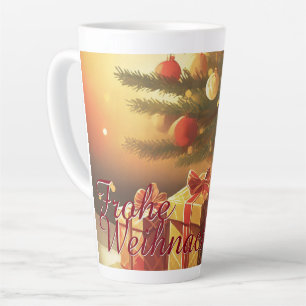Motiv, mit Geschenken unterm Weihnachtsbaum 37016 Latte Mok