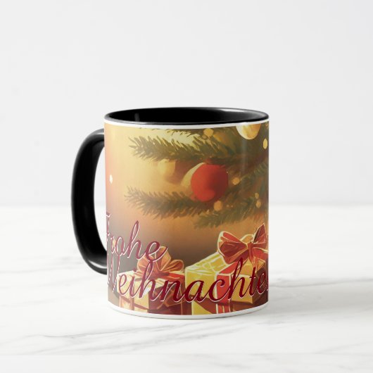 Motiv, mit Geschenken unterm Weihnachtsbaum 37016 Mok (Voorkant links)