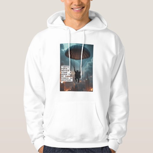 Motivação Sempre! Hoodie (Voorkant)