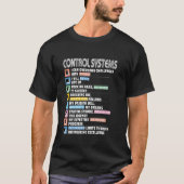 Motivacional Control Systems Engineer T-shirt (Voorkant)