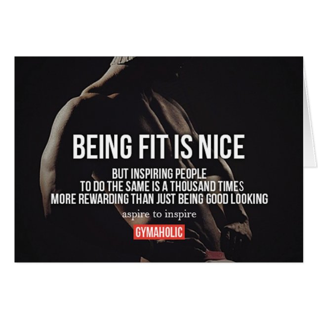 Motivaitonale fitness Gym (Voorkant Horizontaal)