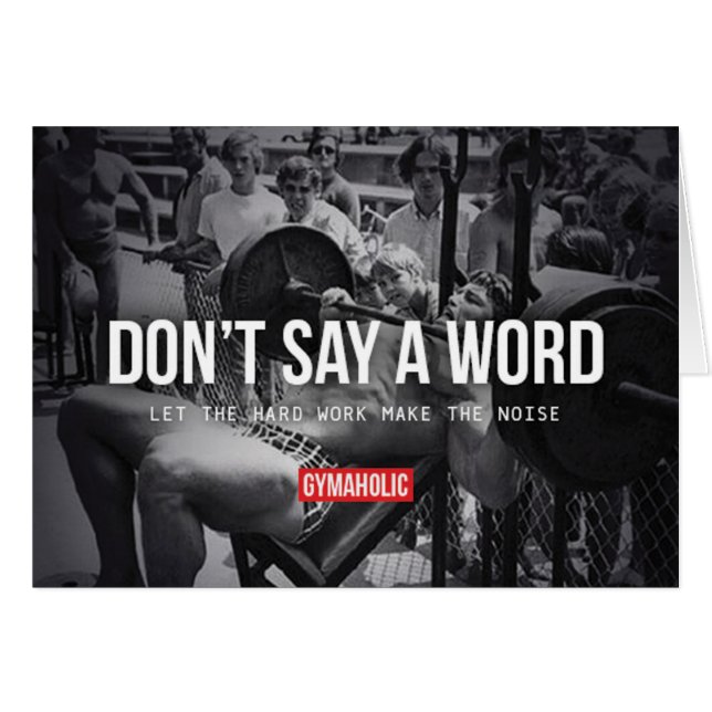 Motivaitonale fitness Gym (Voorkant Horizontaal)