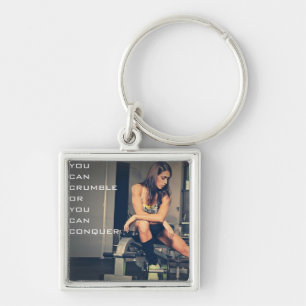 Motivaitonale fitness Gym Sleutelhanger