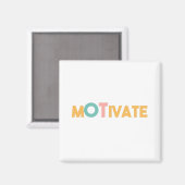 MOTIVATE MAGNEET (Voorkant / Achterkant)