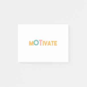 MOTIVATE POST-IT® NOTES