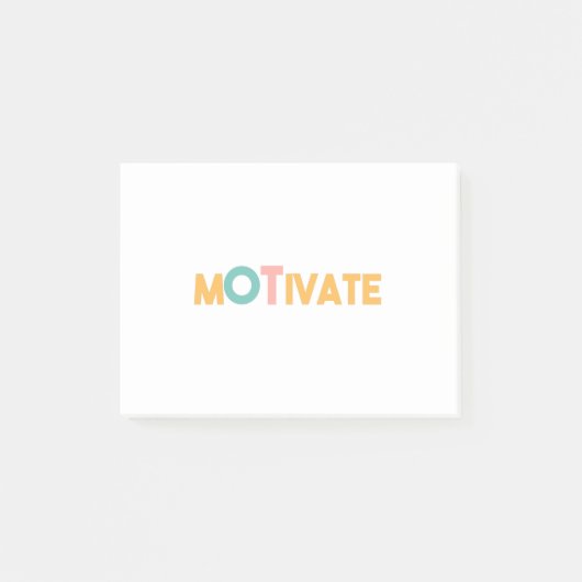 MOTIVATE POST-IT® NOTES (Voorkant)