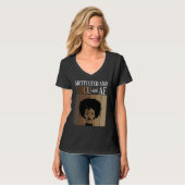 Motivated And HBCU-ish AF Historical Black College T-shirt (Voorkant volledig)