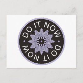 Motivatie 3 Word-citaten ~Do It Now~ Briefkaart