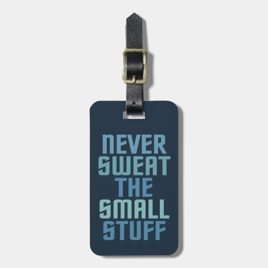 Motivatie aangepast bagagelabel (Voorkant verticaal)