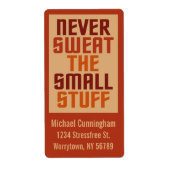 Motivatie aangepaste labels (Voorkant)