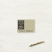 Motivatie aangepaste Post-it-notities Post-it® Notes (Op bureau)