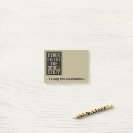 Motivatie aangepaste Post-it-notities Post-it® Notes (Op bureau)