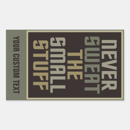 Motivatie aangepaste stickers (Voorkant)
