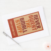 Motivatie aangepaste stickers (Envelop)