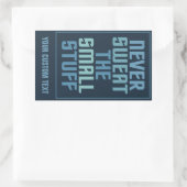 Motivatie aangepaste stickers (Tas)