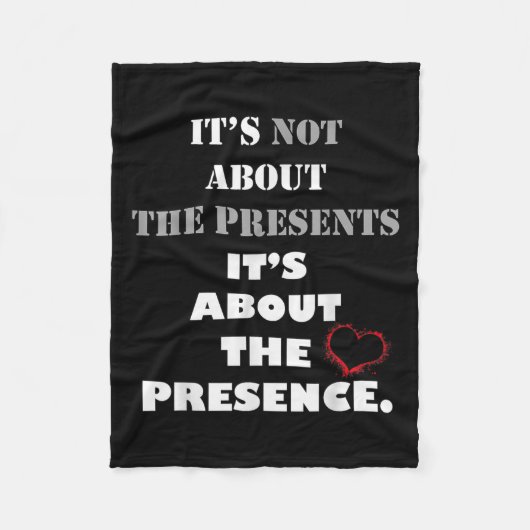 Motivatie aanwezigheid niet Cadeaus Inspirerend Q Fleece Deken (Voorkant)