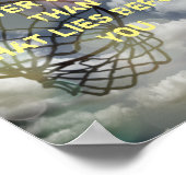 Motivatie Afbeelding Citaat Netball Poster (Hoek)