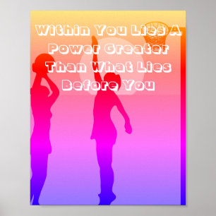 Motivatie Afbeelding Netball Quote Poster
